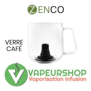 Verre Zenco café vaporisateur à extractions